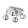 Kohtvalgusti BOLLO kroom, 22x22xH14 cm, LED