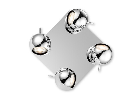 Kohtvalgusti BOLLO kroom, 22x22xH14 cm, LED