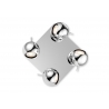Kohtvalgusti BOLLO kroom, 22x22xH14 cm, LED