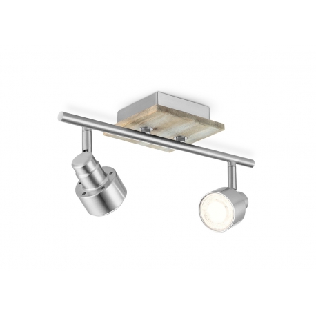 Kohtvalgusti DRIFT hall / pruun, 33,5xH17,5 cm, LED