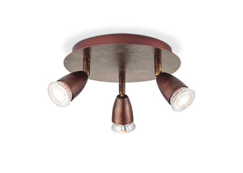 Kohtvalgusti CURL pronks, D22xH13,5 cm, LED