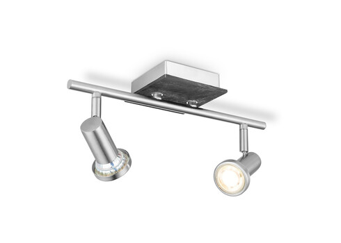 Kohtvalgusti STONE metall / must, 33,5xH17 cm, LED