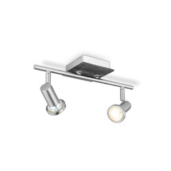 Kohtvalgusti STONE metall / must, 33,5xH17 cm, LED