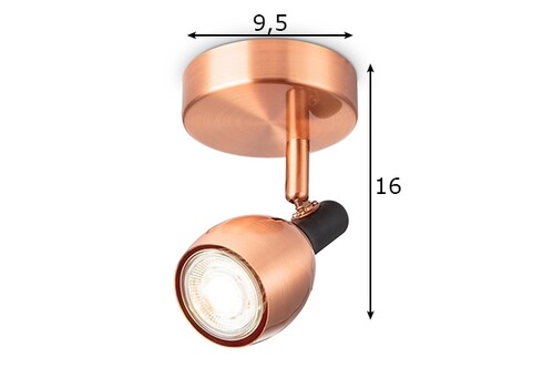 Kohtvalgusti NOVI vask, D9,5xH16 cm, LED