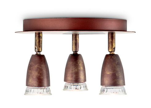 Kohtvalgusti CURL pronks, D22xH13,5 cm, LED