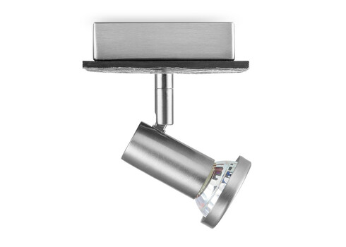 Kohtvalgusti STONE metall / must, 11,5x11,5xH14,5 cm, LED