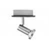 Kohtvalgusti STONE metall / must, 11,5x11,5xH14,5 cm, LED