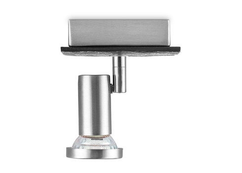 Kohtvalgusti STONE metall / must, 11,5x11,5xH14,5 cm, LED