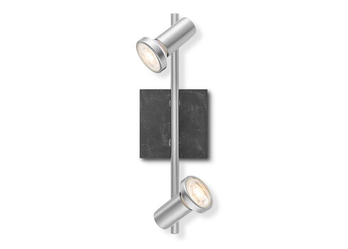 Kohtvalgusti STONE metall / must, 33,5xH17 cm, LED