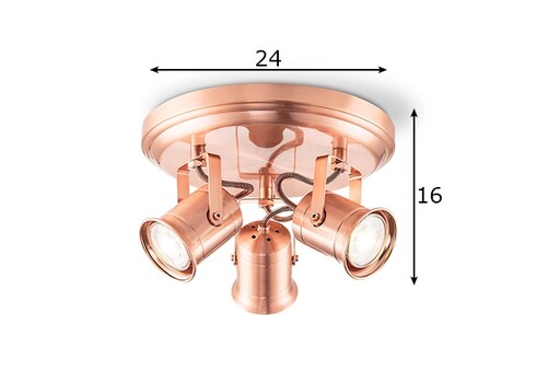 Kohtvalgusti VENN vask, D24xH16 cm, LED