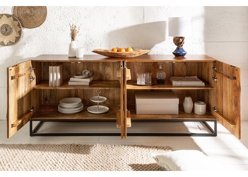 Kummut SCORPION mango, 177x45xH76 cm