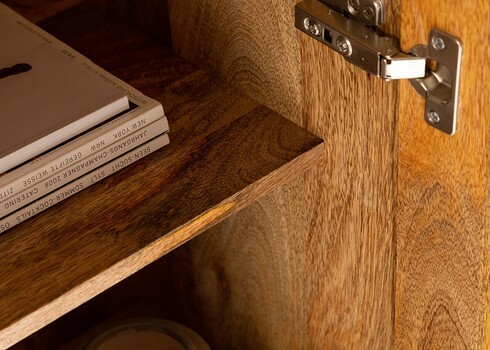 Kummut SCORPION mango, 177x45xH76 cm