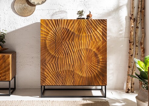 Kummut SCORPION mango, 100x45xH120 cm