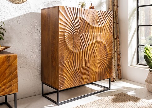 Kummut SCORPION mango, 100x45xH120 cm