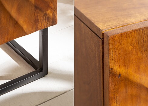 Kummut SCORPION mango, 100x45xH120 cm