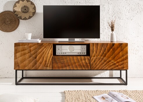 Tv-alus SCORPION mango, 160x40xH65 cm