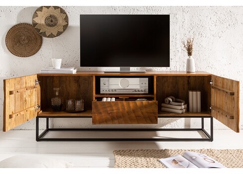 Tv-alus SCORPION mango, 160x40xH65 cm