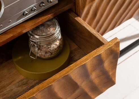 Tv-alus SCORPION mango, 160x40xH65 cm