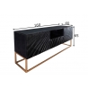 Tv-alus SCORPION must, 160x40xH65 cm
