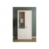 Vitriinkapp SHADE valge mänd / tamm, 95x38xH194 cm