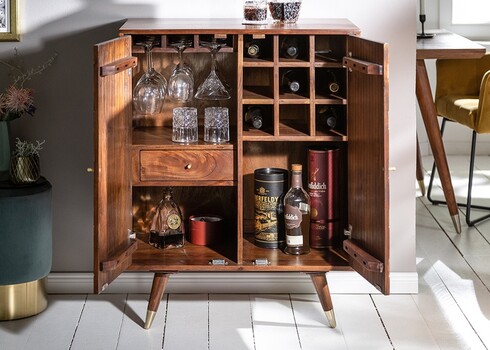 Baarikapp MYSTIC LIVING akaatsia, 76x46xH96 cm