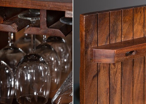 Baarikapp MYSTIC LIVING akaatsia, 76x46xH96 cm