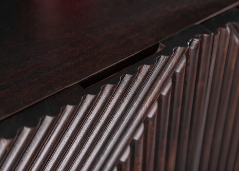 Kummut CREATIVO tumepruun, 177x45xH77 cm