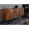 Kummut FLUID tumepruun, 160x45xH86 cm