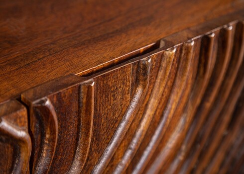 Kummut FLUID tumepruun, 160x45xH86 cm