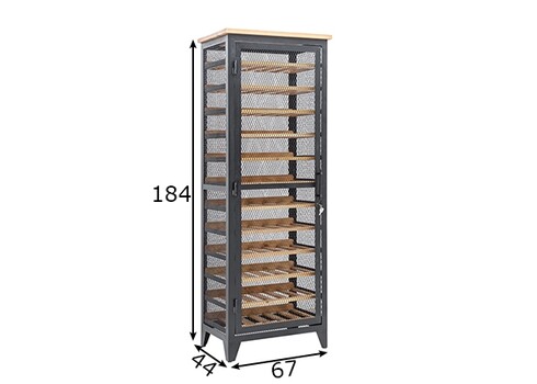 Veinikapp BODEGA mänd, 67x40xH184 cm