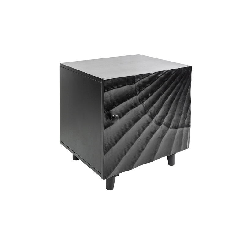 Öökapp SCORPION must, 50x40xH51 cm