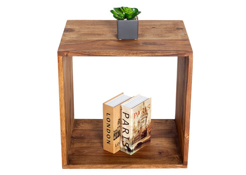 Abilaud MAKASSAR sheesham, 45x35xH45 cm