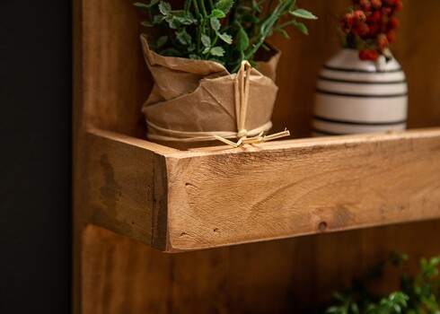 Seinariiul HEMINGWAY tiigipuu, 30x20xH80 cm