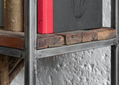 Riiul BARRACUDA pruun, 95x35xH186 cm