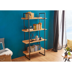 Riiul FACTORY tamm, 90x35xH166 cm