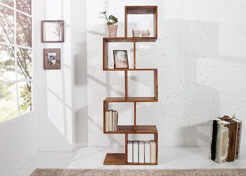 Riiul MAKASSAR sheesham, 50x30xH150 cm