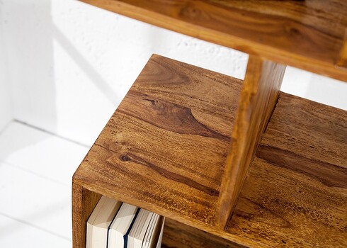 Riiul MAKASSAR sheesham, 50x30xH150 cm