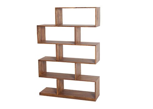 Riiul MAKASSAR XL sheesham, 100x30xH150 cm