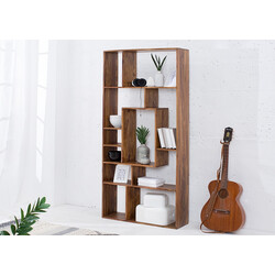 Riiul MAKASSAR II sheesham, 80x25xH180 cm