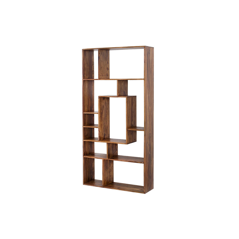 Riiul MAKASSAR II sheesham, 80x25xH180 cm