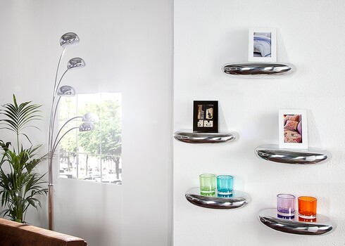 Seinariiul TEAR hõbe, 40x30xH5 cm