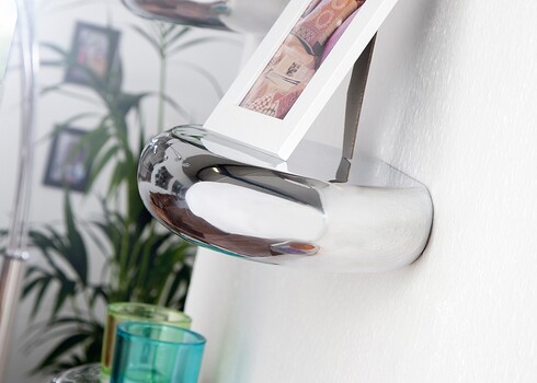 Seinariiul TEAR hõbe, 40x30xH5 cm