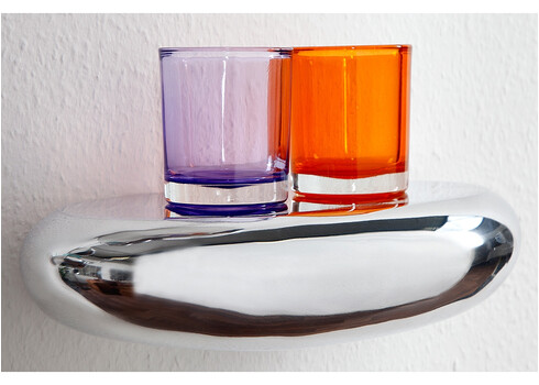 Seinariiul TEAR hõbe, 40x30xH5 cm