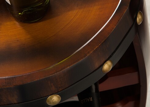 Veiniriiul BODEGA kohvipruun, 40x38xH63 cm