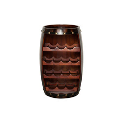 Veiniriiul BODEGA kohvipruun, 40x38xH63 cm