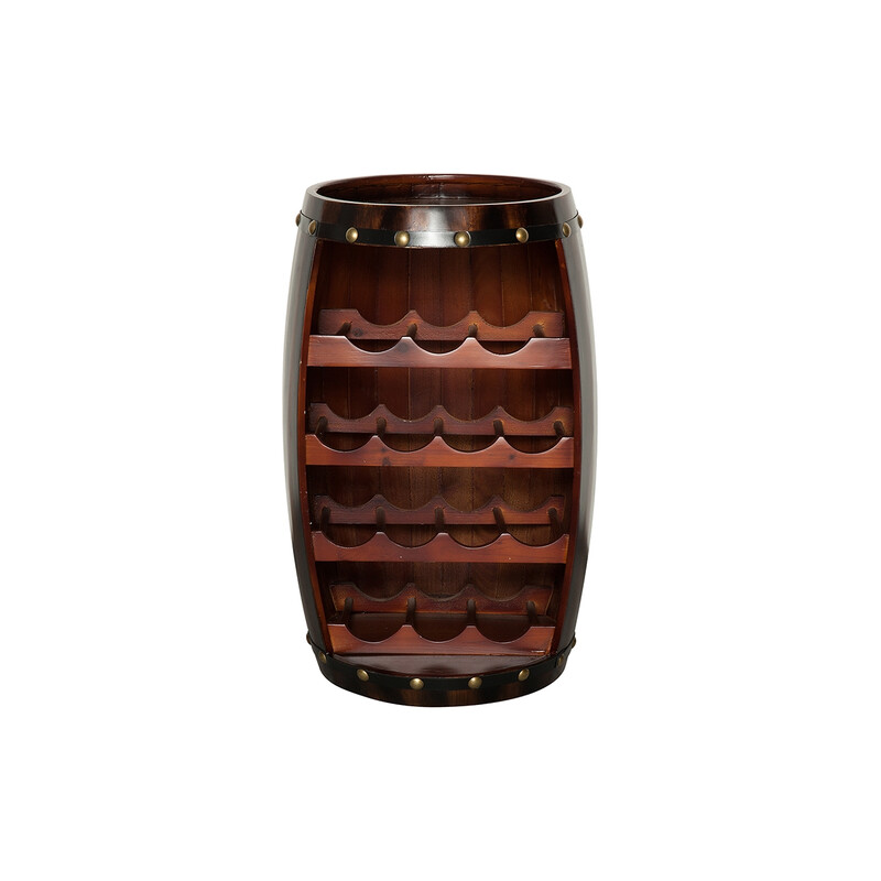 Veiniriiul BODEGA kohvipruun, 40x38xH63 cm