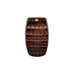 Veiniriiul BODEGA kohvipruun, 50x45xH80 cm