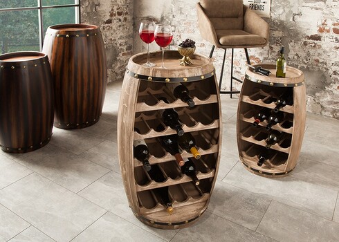 Veiniriiul BODEGA kuusk, 50x45xH80 cm