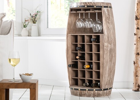 Veiniriiul BODEGA kuusk, 51x51xH97 cm