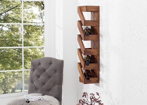 Veiniriiul MAKASSAR sheesham, 15x15xH70 cm